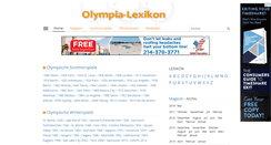 Desktop Screenshot of olympia-lexikon.de